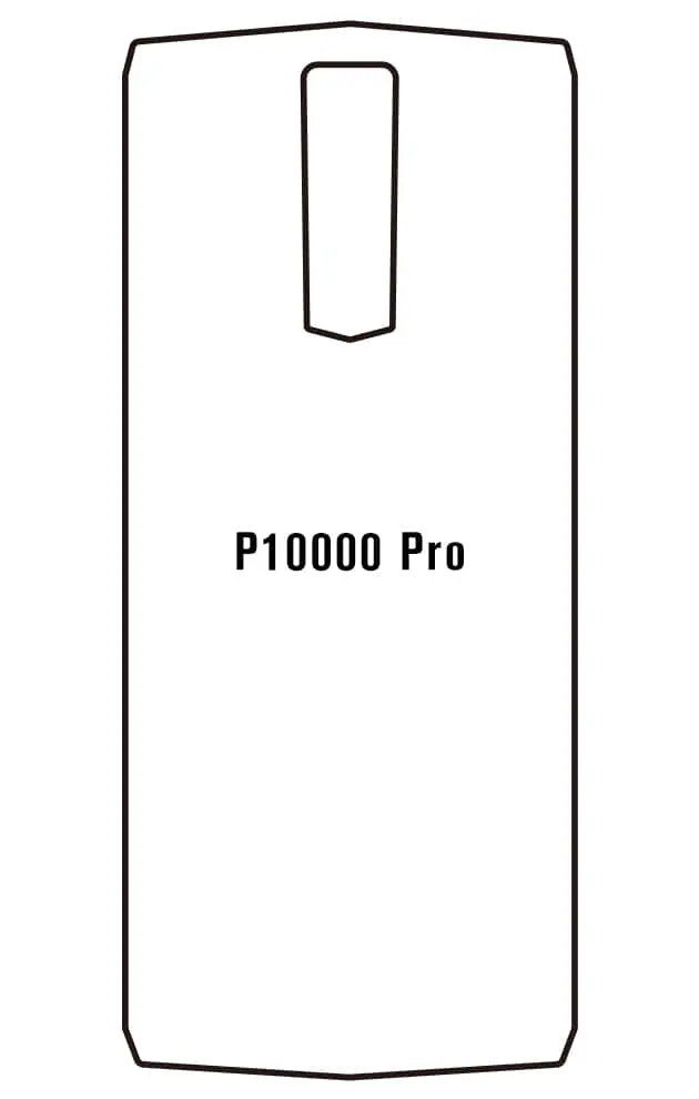 Blackview P10000 Pro Zadní Hydrogel ochranná fólie