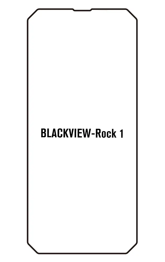 Blackview Rock 1 Přední Hydrogel ochranná fólie