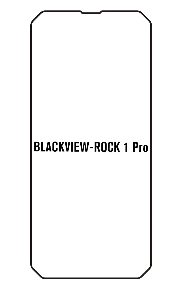 Blackview Rock 1 Pro Přední Hydrogel ochranná fólie