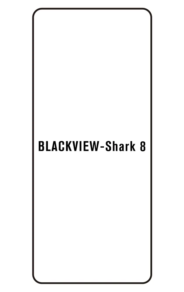 Blackview Shark 8 Přední Hydrogel ochranná fólie
