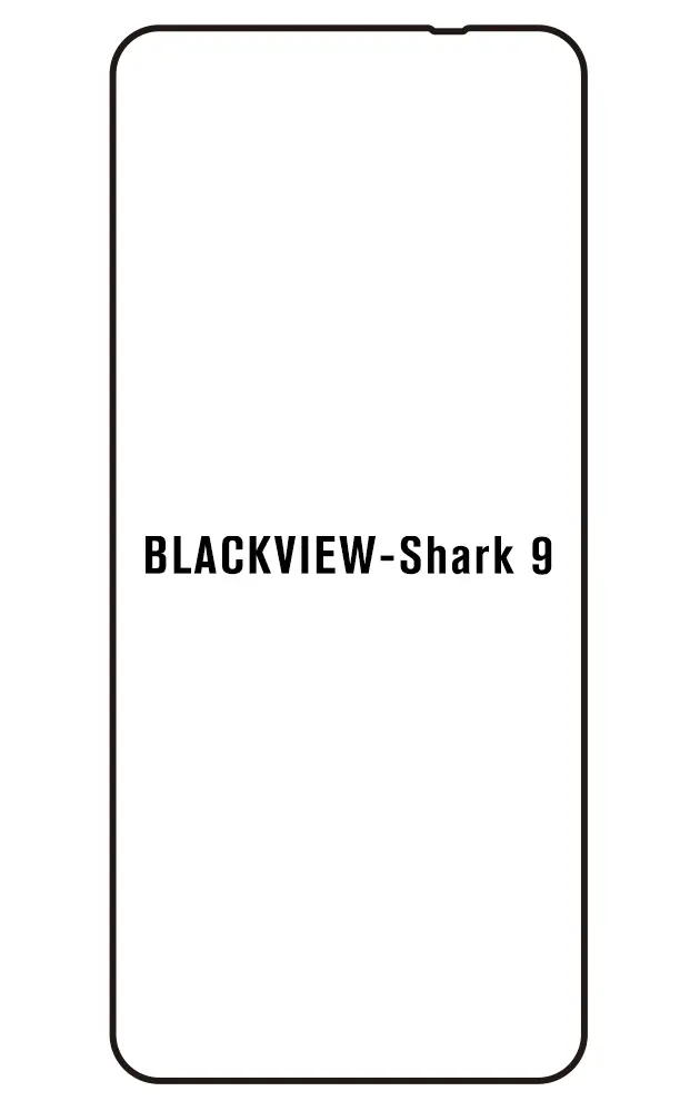 Blackview Shark 9 Přední Hydrogel ochranná fólie