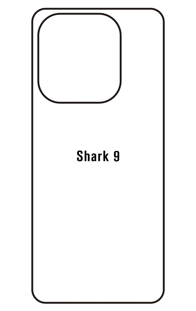 Blackview Shark 9 Zadní Hydrogel ochranná fólie