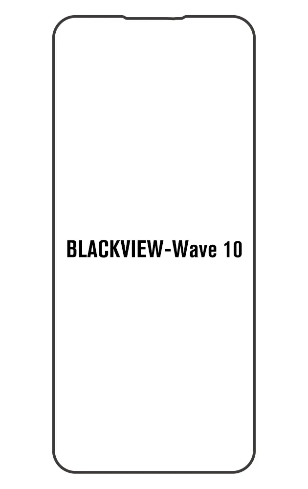 Blackview Wave 10 Přední Hydrogel ochranná fólie