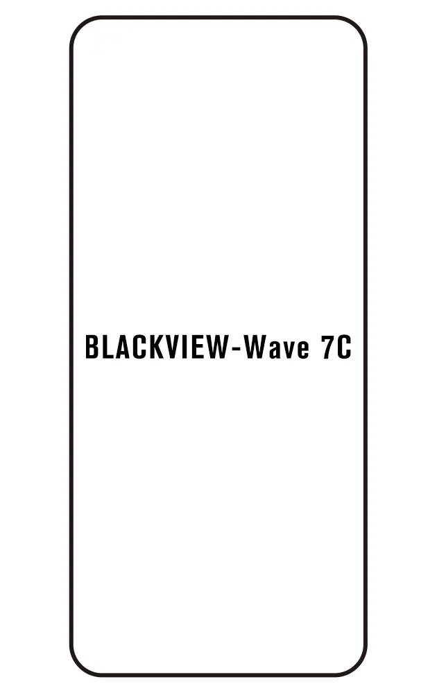Blackview Wave 7C Přední Hydrogel ochranná fólie