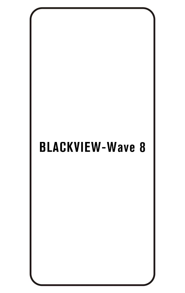 Blackview Wave 8 Přední Hydrogel ochranná fólie
