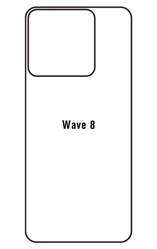 Blackview Wave 8 Zadní Hydrogel ochranná fólie