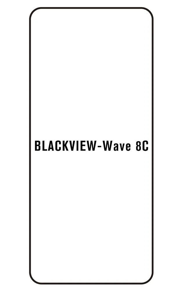 Blackview Wave 8C Přední Hydrogel ochranná fólie