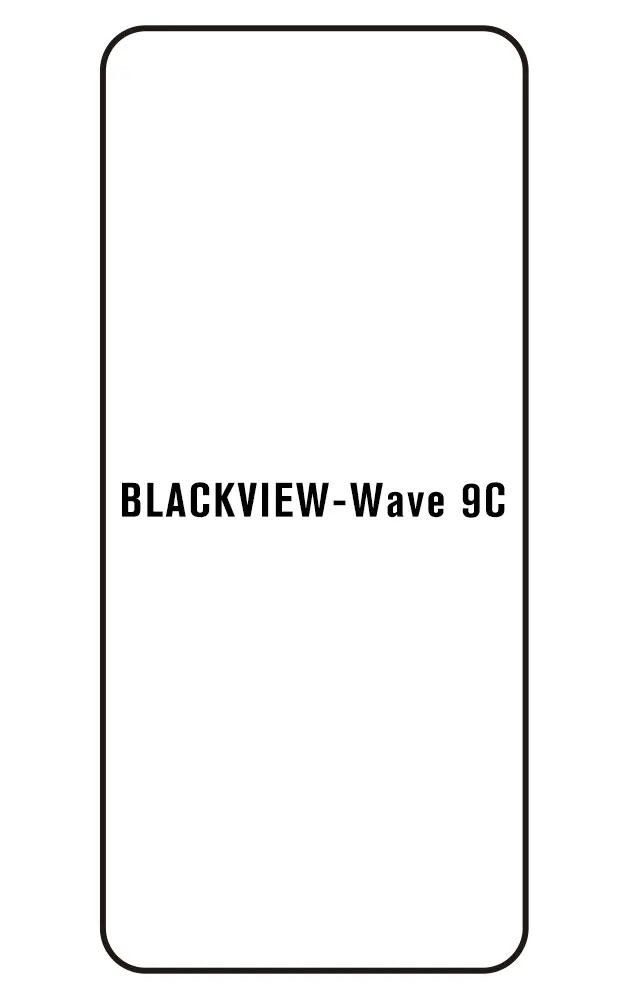 Blackview Wave 9C Přední Hydrogel ochranná fólie