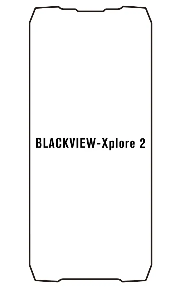 Blackview Xplore 2 Přední Hydrogel ochranná fólie