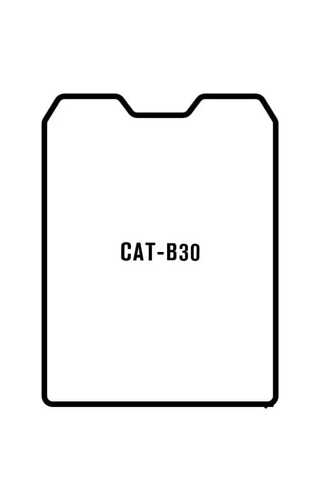 CAT B30 Přední Hydrogel ochranná fólie