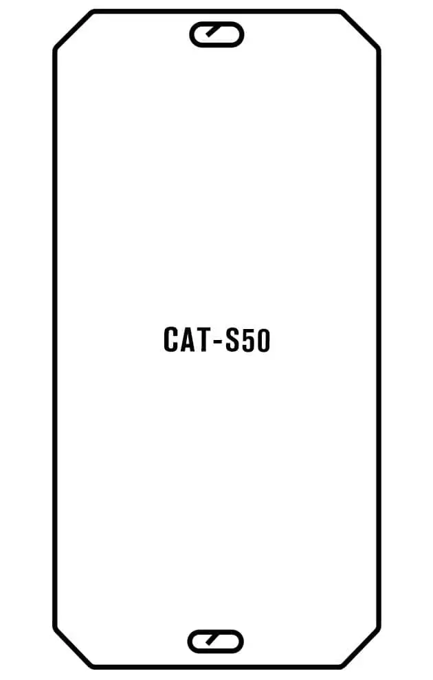 CAT S50 Přední Hydrogel ochranná fólie