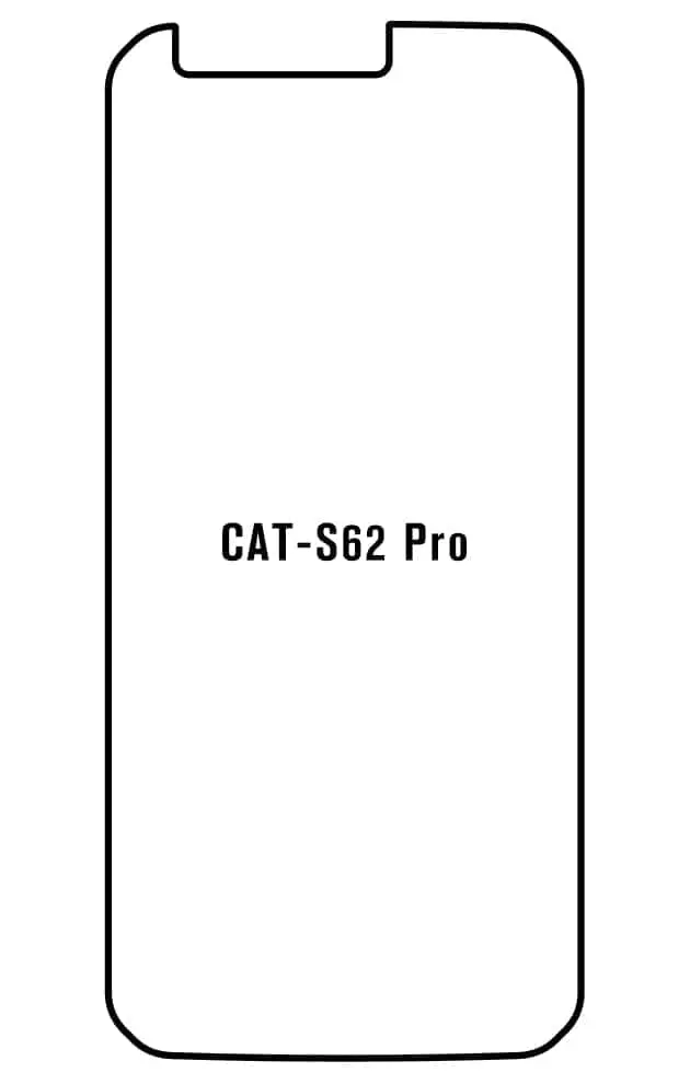 CAT S62 PRO Přední Hydrogel ochranná fólie