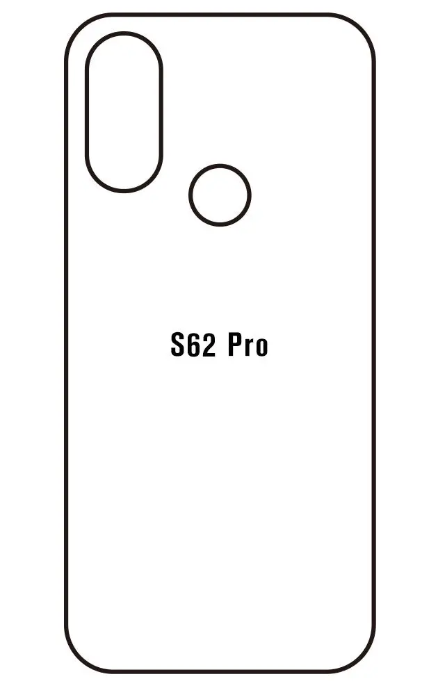 CAT S62 PRO Zadní Hydrogel ochranná fólie