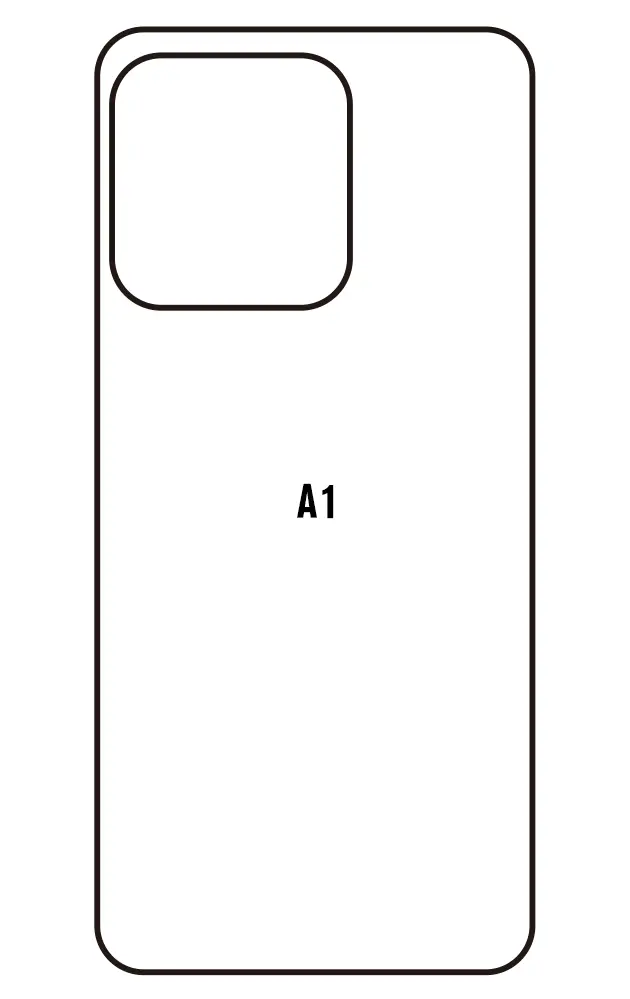 Cubot A1 Zadní Hydrogel ochranná fólie