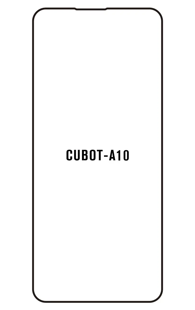 Cubot A10 Přední Hydrogel ochranná fólie