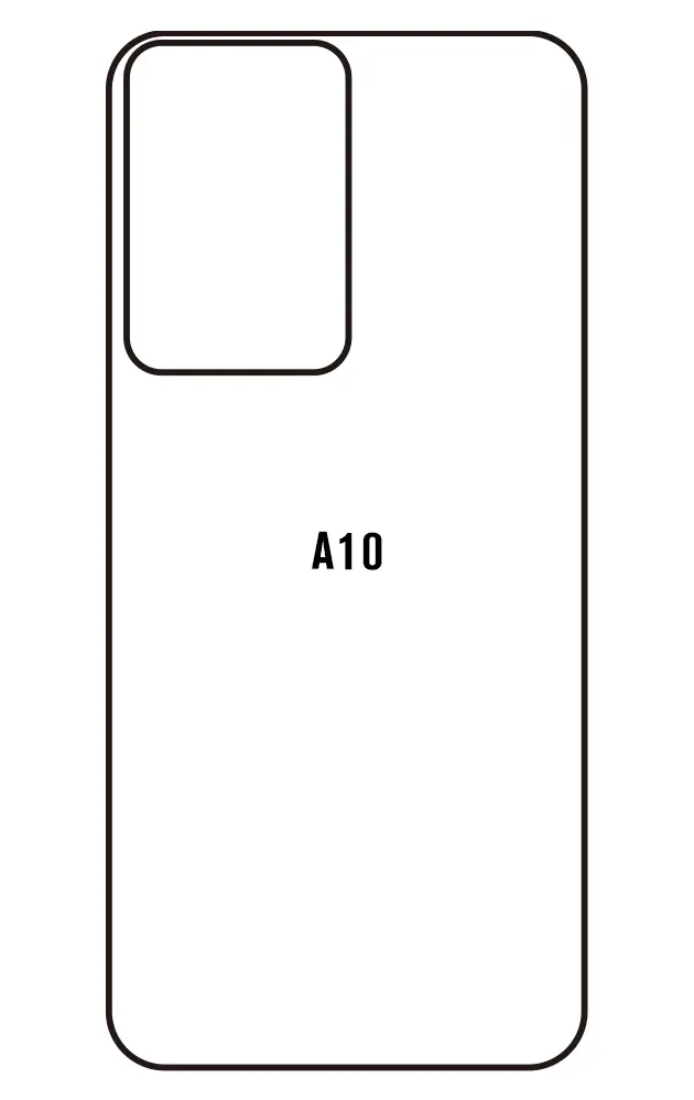 Cubot A10 Zadní Hydrogel ochranná fólie
