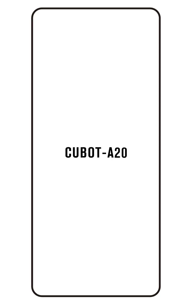 Cubot A20 Přední Hydrogel ochranná fólie
