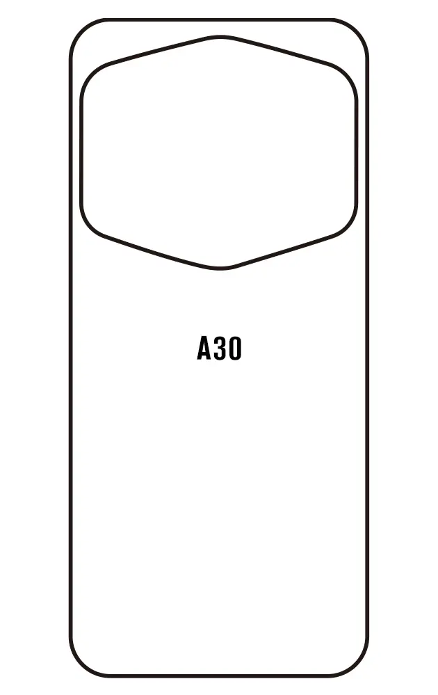 Cubot A30 Zadní Hydrogel ochranná fólie