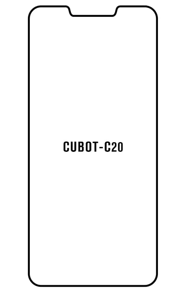 Cubot C20 Přední Hydrogel ochranná fólie