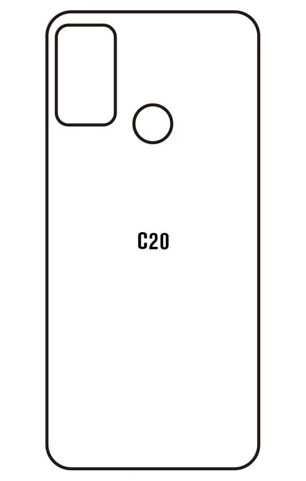 Cubot C20 Zadní Hydrogel ochranná fólie