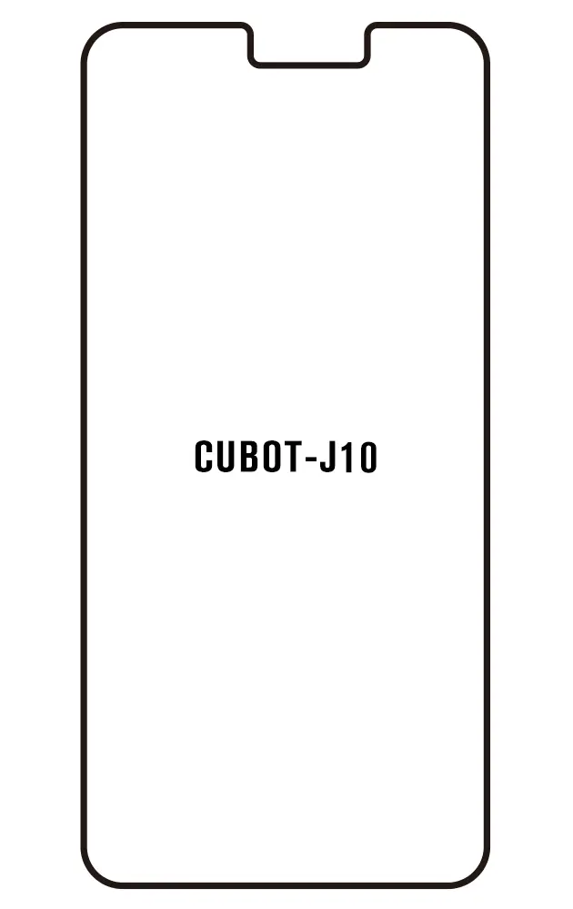 Cubot J10 Přední Hydrogel ochranná fólie