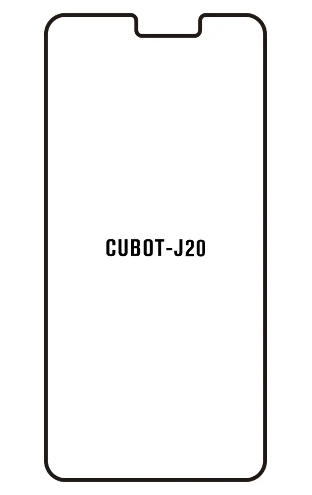 Cubot J20 Přední Hydrogel ochranná fólie