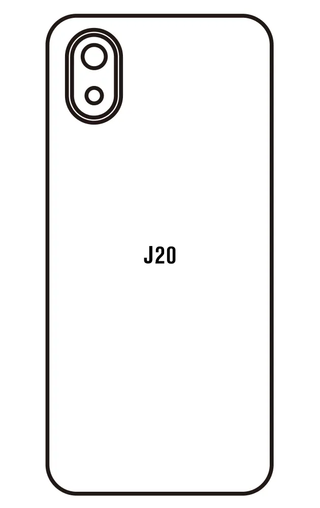Cubot J20 Zadní Hydrogel ochranná fólie