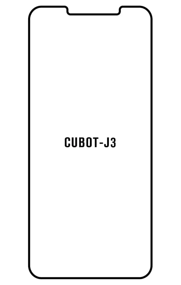 Cubot J3 Přední Hydrogel ochranná fólie