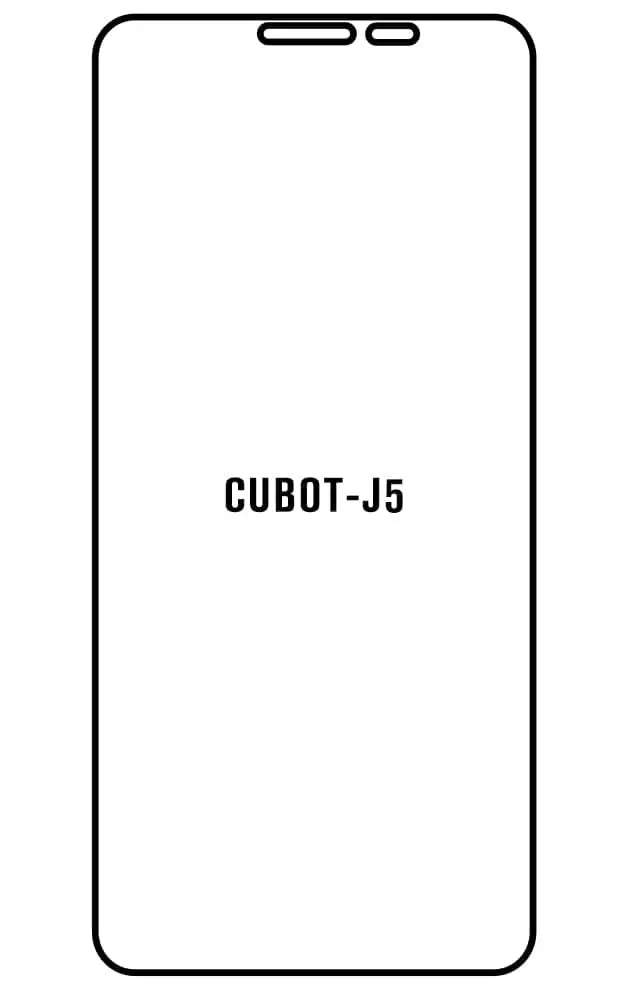 Cubot J5 Přední Hydrogel ochranná fólie