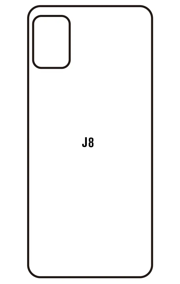 Cubot J8 Zadní Hydrogel ochranná fólie