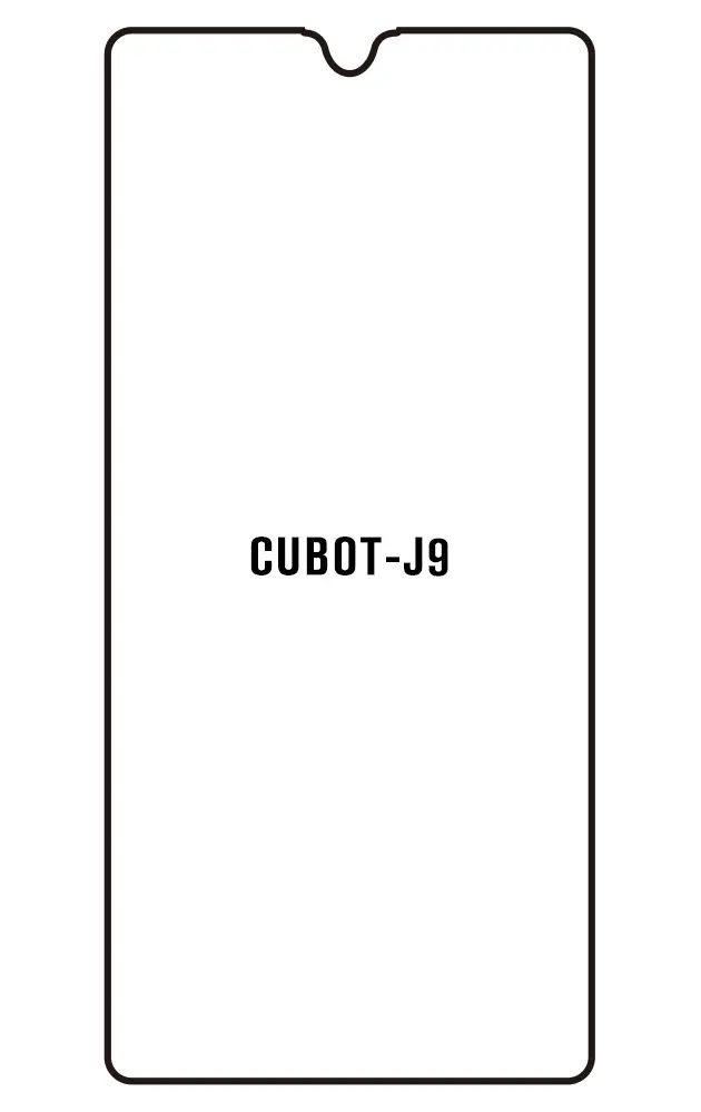 Cubot J9 Přední Hydrogel ochranná fólie