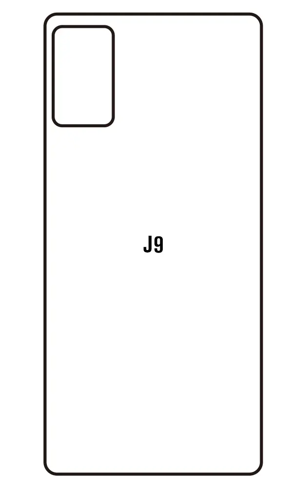 Cubot J9 Zadní Hydrogel ochranná fólie
