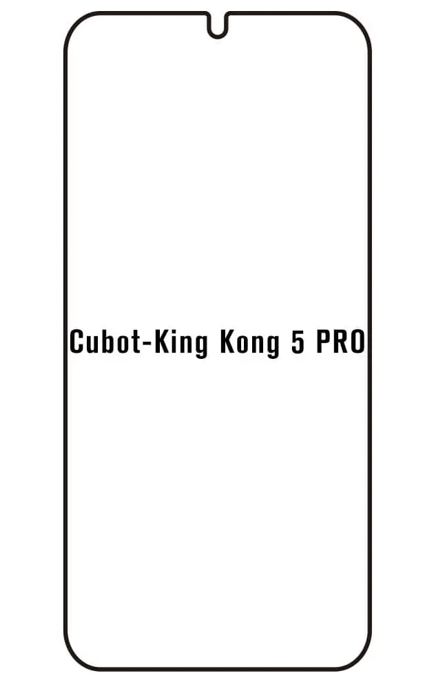 Cubot King Kong 5 PRO Přední Hydrogel ochranná fólie
