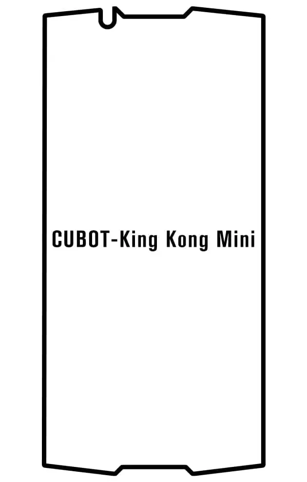 Cubot King Kong Mini Přední Hydrogel ochranná fólie