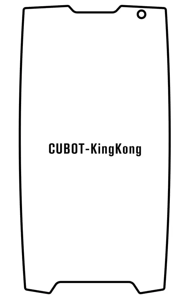 Cubot KingKong Přední Hydrogel ochranná fólie