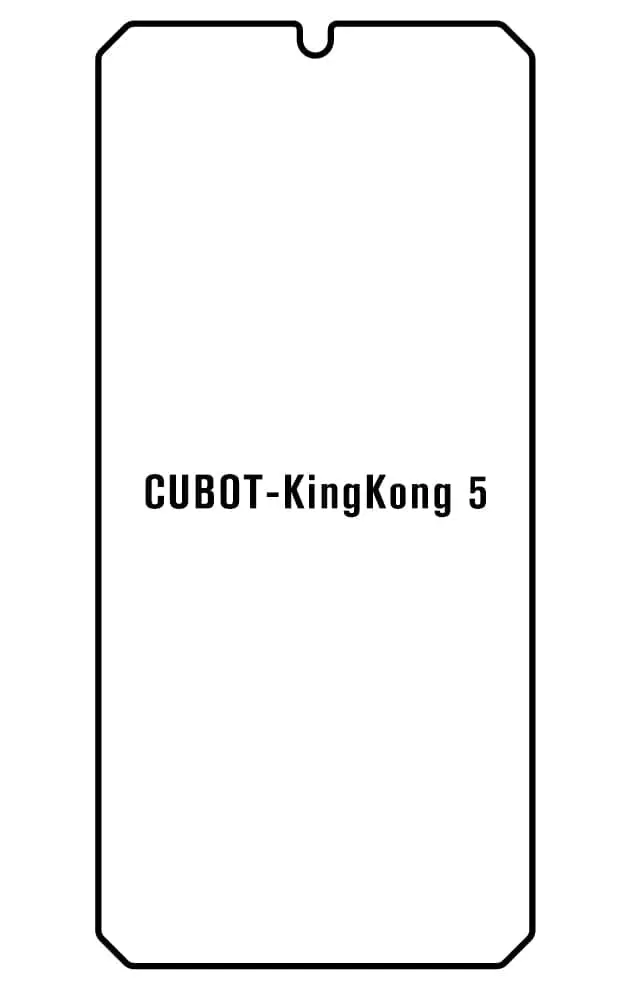 Cubot KingKong 5 Přední Hydrogel ochranná fólie