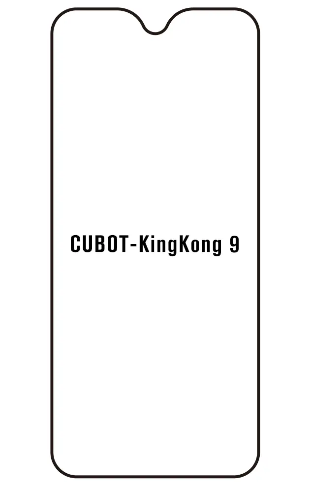 Cubot KingKong 9 Přední Hydrogel ochranná fólie