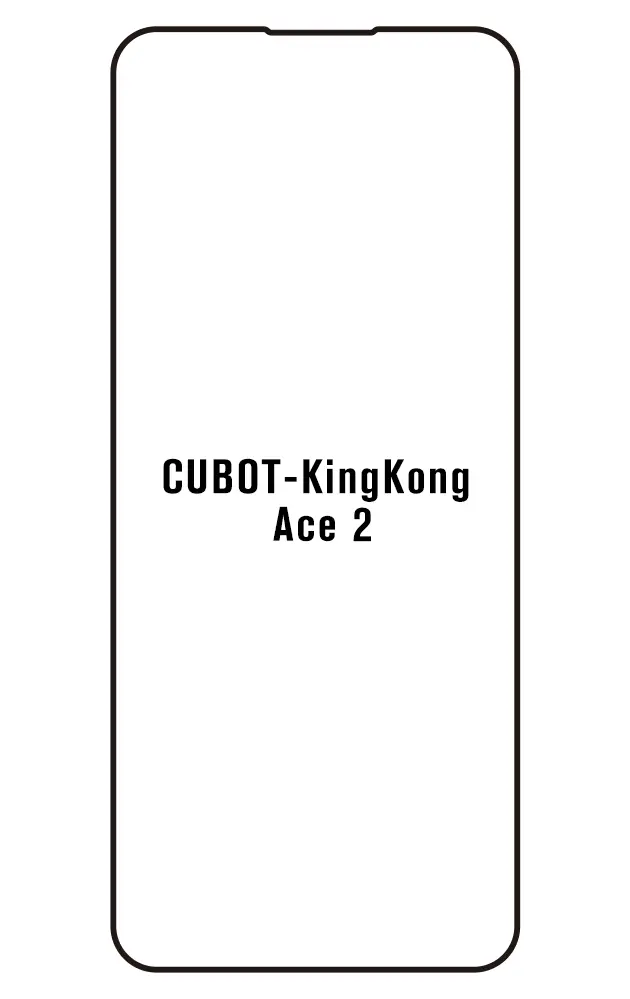 Cubot KingKong Ace 2 Přední Hydrogel ochranná fólie