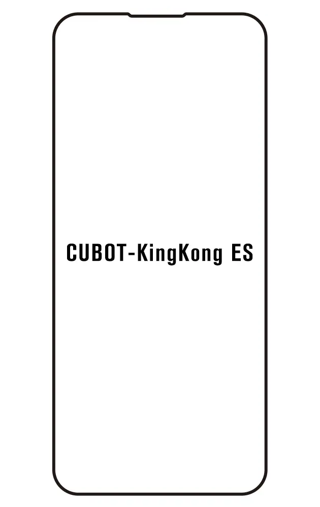 Cubot KingKong ES Přední Hydrogel ochranná fólie