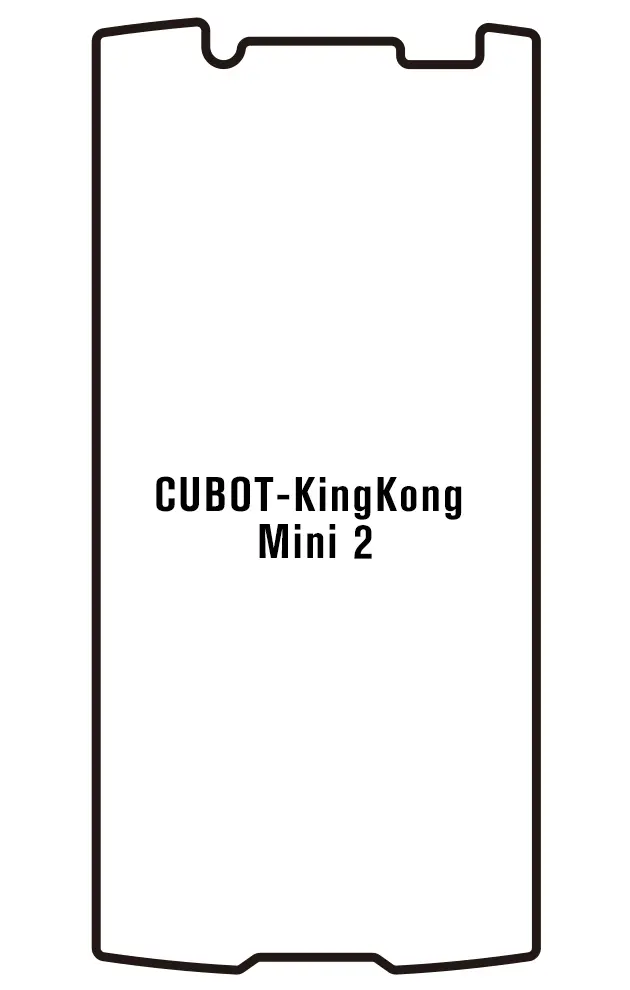 Cubot KingKong Mini 2 Přední Hydrogel ochranná fólie