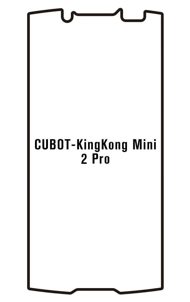 Cubot KingKong Mini 2 Pro Přední Hydrogel ochranná fólie