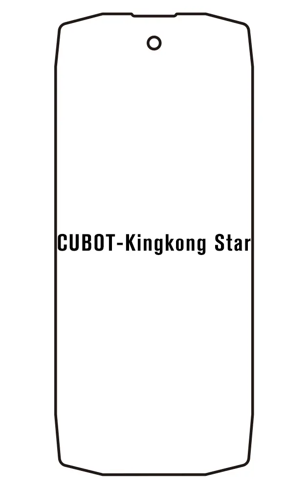 Cubot Kingkong Star Přední Hydrogel ochranná fólie