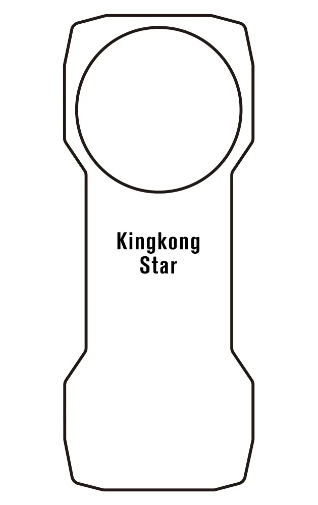 Cubot Kingkong Star Zadní Hydrogel ochranná fólie