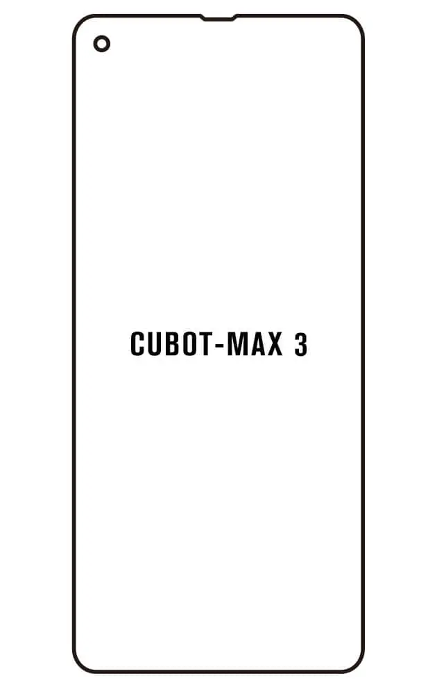 Cubot Max 3 Přední Hydrogel ochranná fólie