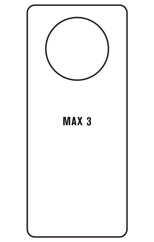 Cubot Max 3 Zadní Hydrogel ochranná fólie