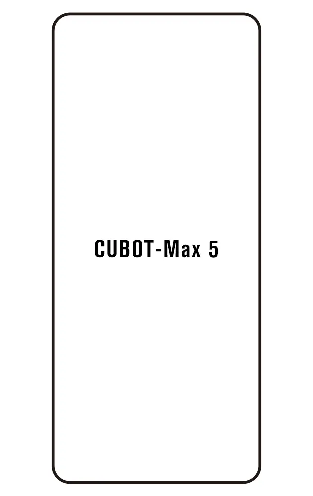 Cubot Max 5 Přední Hydrogel ochranná fólie