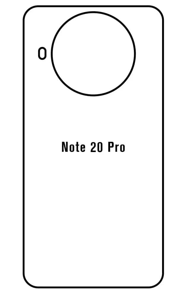 Cubot Note 20 Pro Zadní Hydrogel ochranná fólie
