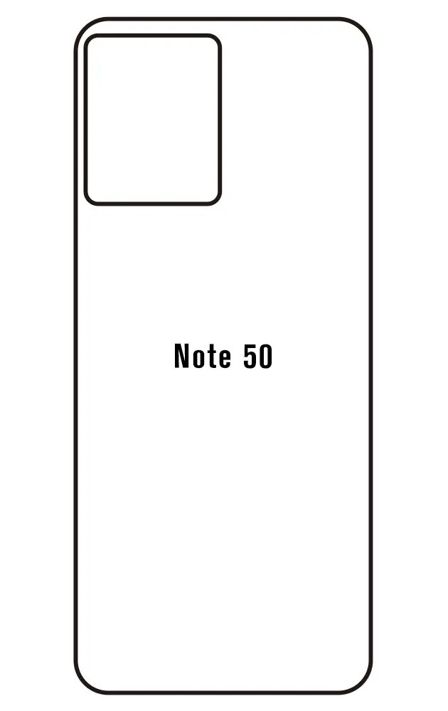 Cubot Note 50 Zadní Hydrogel ochranná fólie