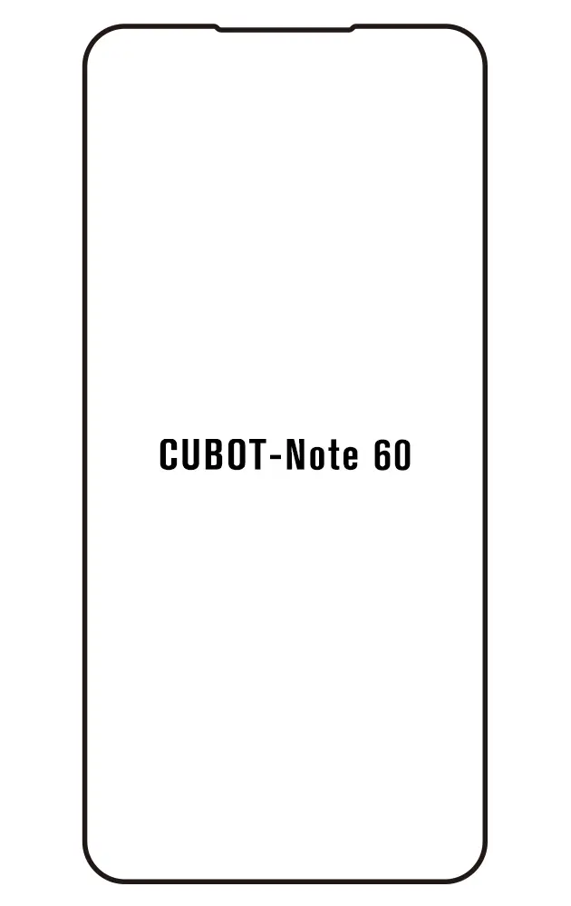 Cubot Note 60 Přední Hydrogel ochranná fólie
