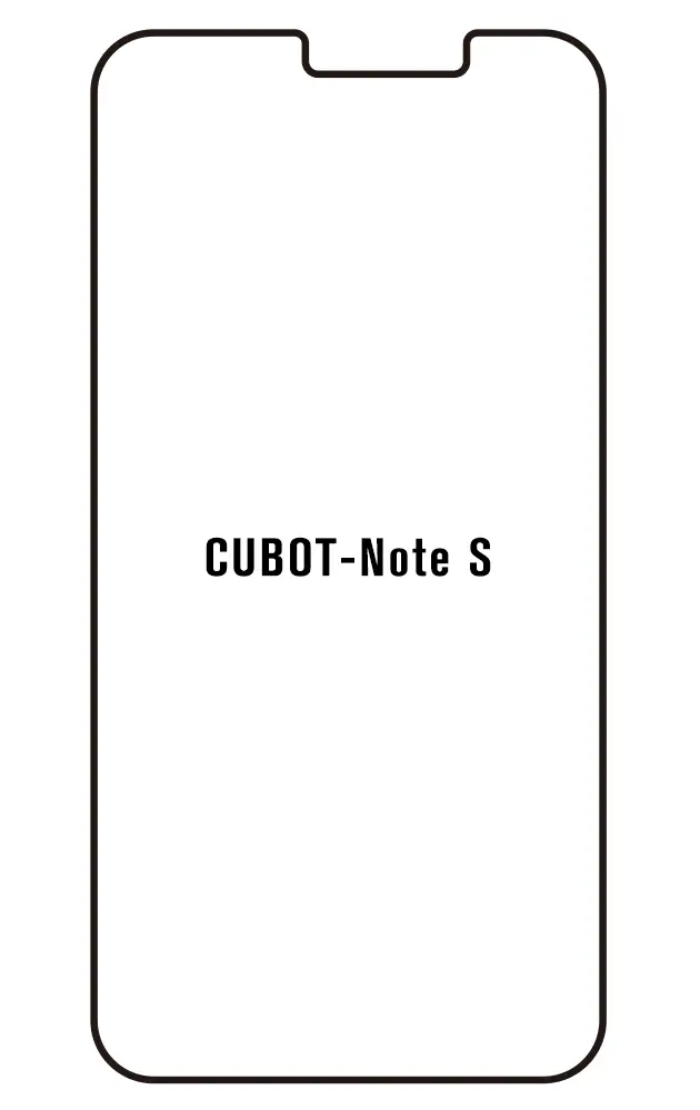 Cubot Note S Přední Hydrogel ochranná fólie